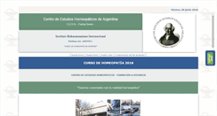 Desktop Screenshot of escuela-homeopatica.com
