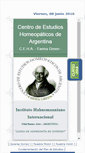 Mobile Screenshot of escuela-homeopatica.com